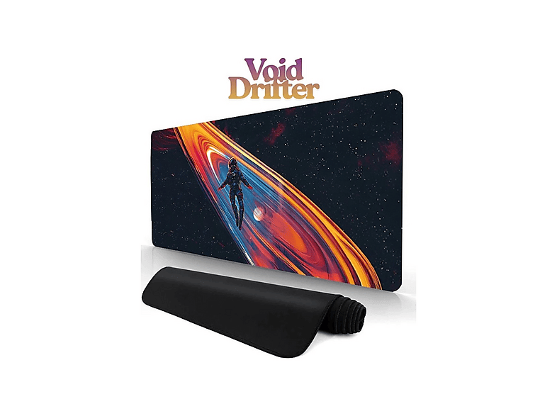 ORYN Astral Odyssey - Void Drifter Edition 70x30 cm - 3 mm Kalınlık Gaming Mousepad Siyah