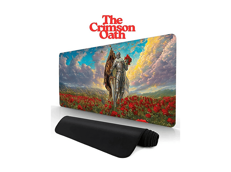 ORYN Legendary Warriors - The Crimson Oath Edition 70x30 cm - 3 mm Kalınlık Gaming Mousepad Çok Renkli