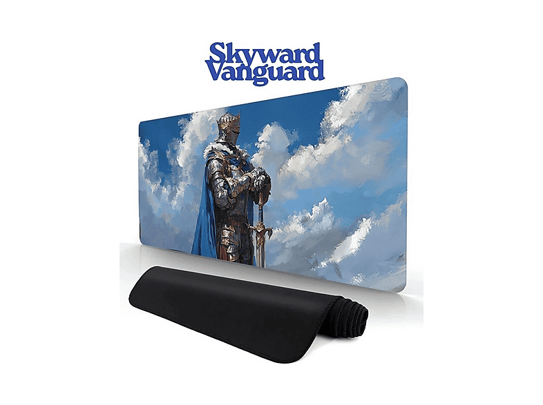 ORYN Legendary Warriors - Skyward Vanguard Edition 70x30 cm - 3 mm Kalınlık Mousepad Mavi