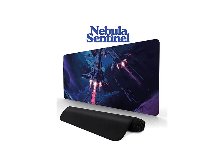 ORYN Astral Odyssey - Nebula Sentinel Edition 70x30 cm - 3 mm Kalınlık Gaming Mousepad Mavi