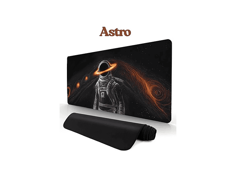 ORYN Astral Odyssey - Astro Edition 70x30 cm - 3 mm Kalınlık Gaming Mousepad Siyah