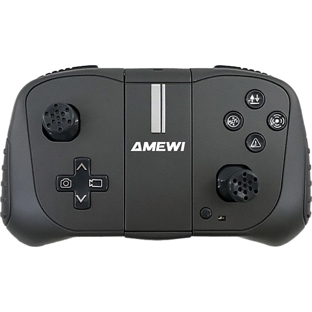 Mando AMÉWI negro con joysticks y botones.