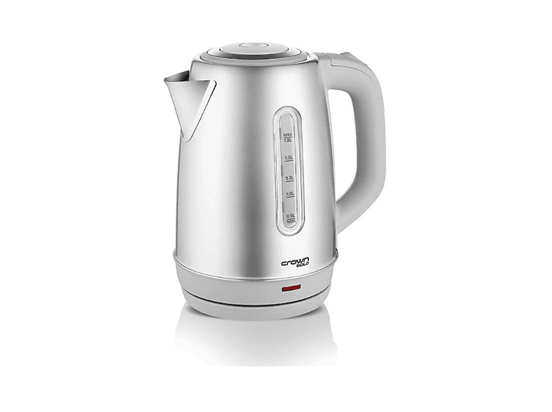 CROWN CRW-7211 Paslanmaz Su Isıtıcı Çelik 1.8 l 1.8 l Kettle Gri