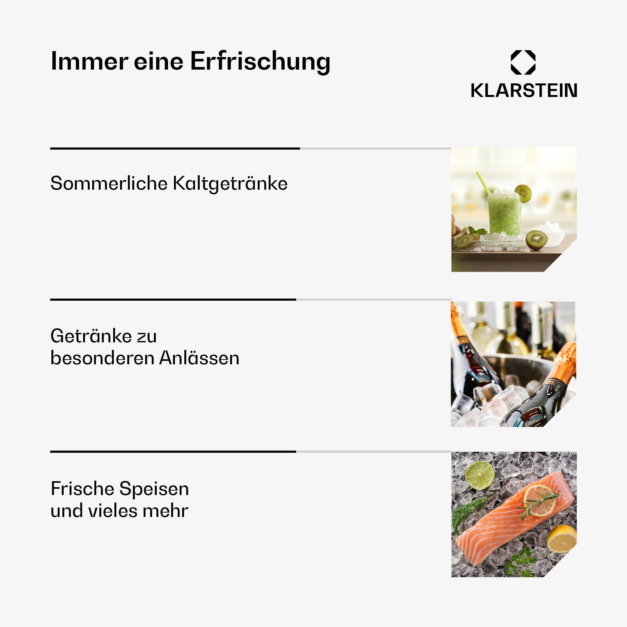 Un frullato verde con kiwi, ghiaccio e menta.