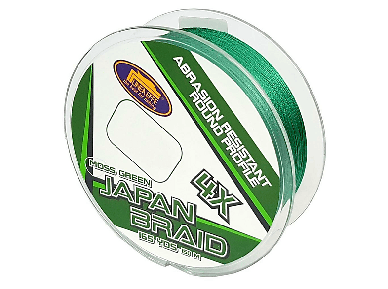LINEAEFFE Japan Braid 4x 150 m 4 Kat İp Misina Yeşil 0.25 mm