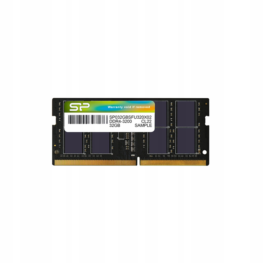 Un singolo modulo RAM etichettato SP, DDR4-3200, 32GB.