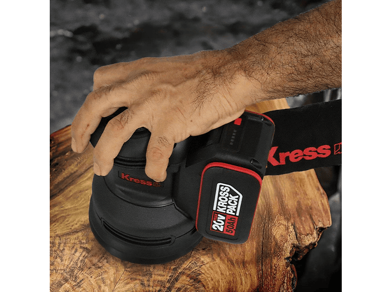 KRESS KUD20.9 20 Volt 125 mm Kömürsüz Profesyonel Devir Ayarlı