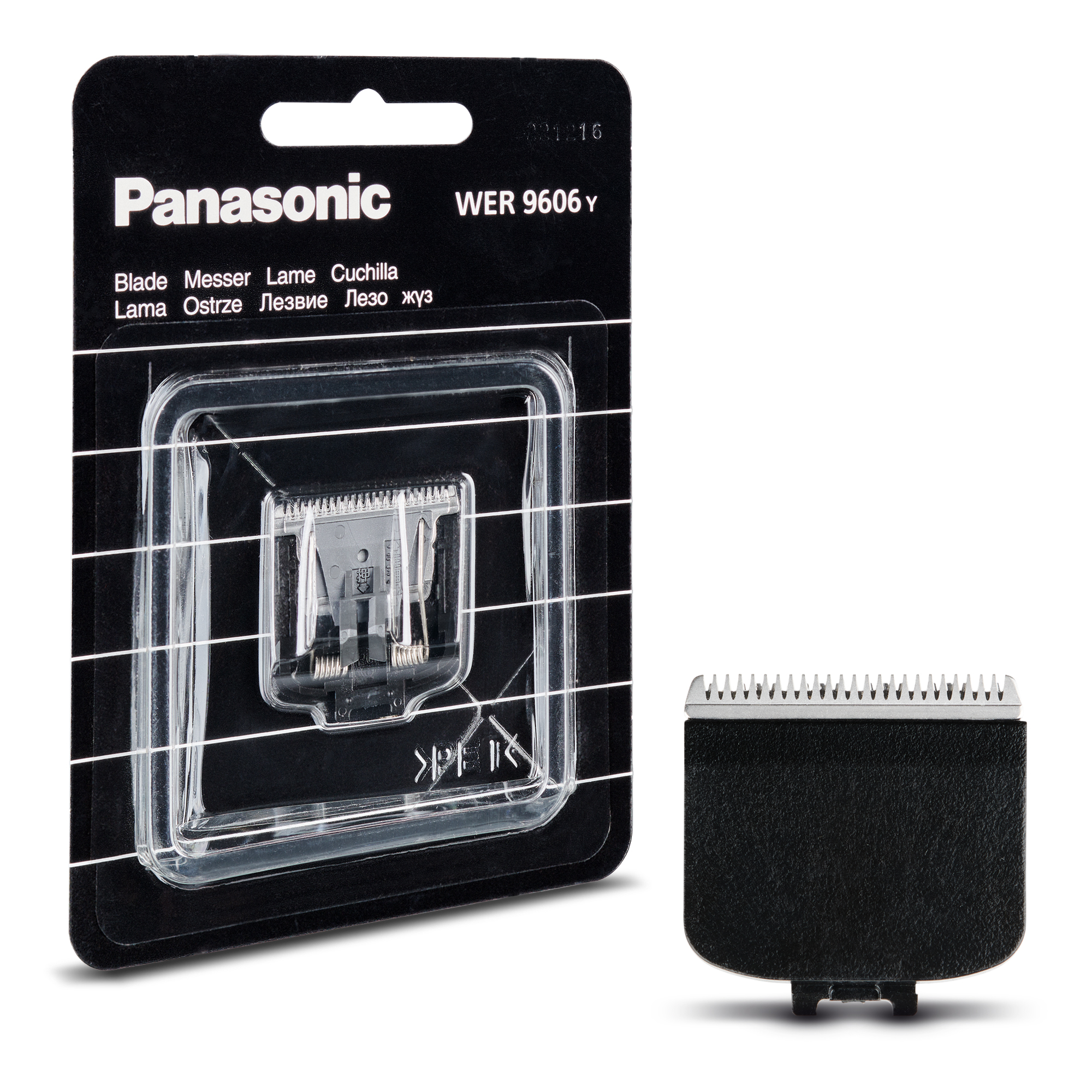 Ricambio lama Panasonic WER 9606 Y in blister e separato.