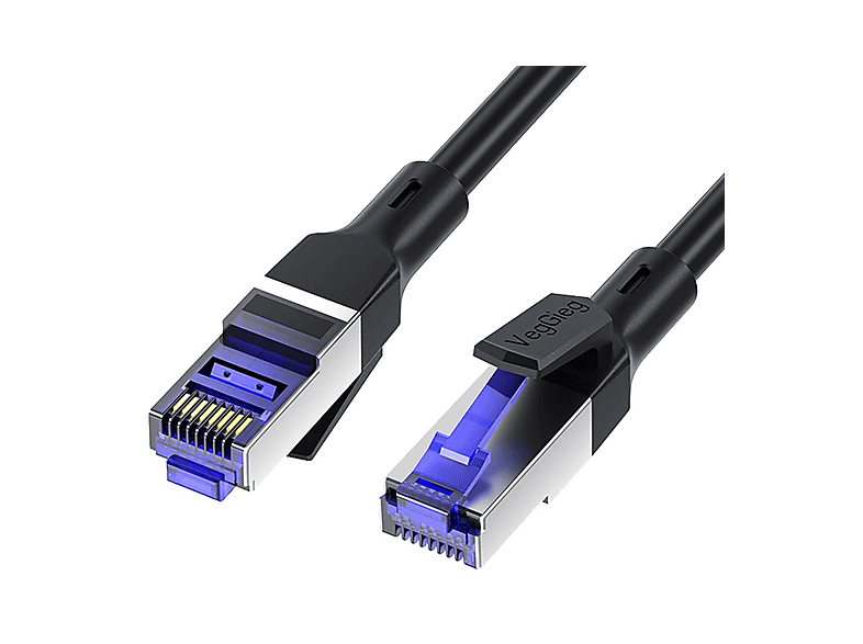 VEGGIEG CAT7 10Gbps Gigabit 600Mhz FTP RJ45 1.5 Metre Ethernet Kablosu