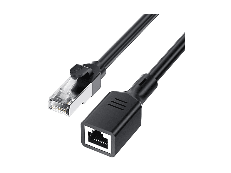 VEGGIEG Cat6 1000Mbps Gigabit FTP RJ45 1 m Ethernet Uzatma Kablosu