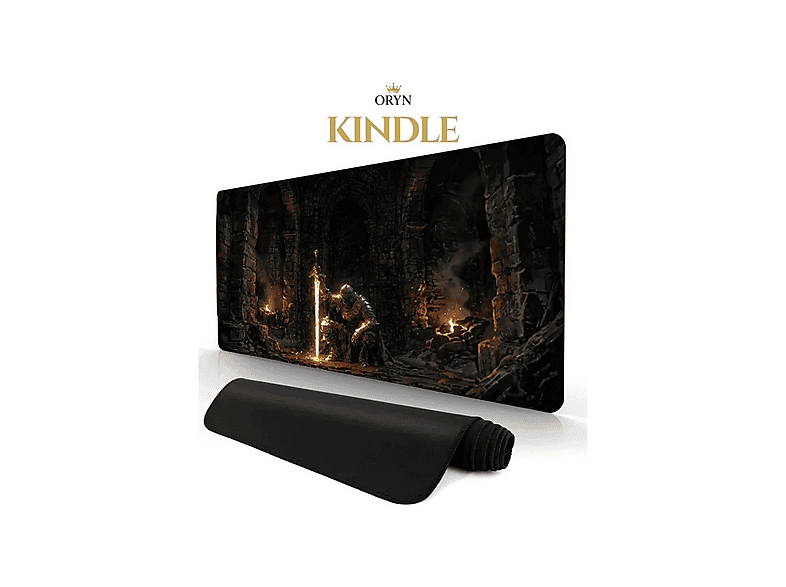 ORYN Echoes Of Legend / Kindle Edition 70x30 cm - 3 mm Kalınlık Gaming Mousepad Siyah