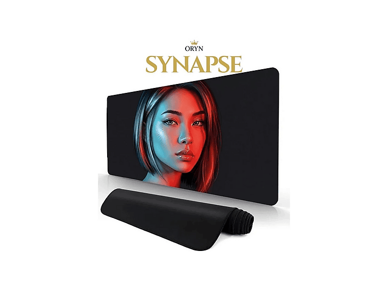 ORYN Aura Viasons / Synapse Edition 70x30 cm - 3 mm Kalınlık Gaming Mousepad Siyah