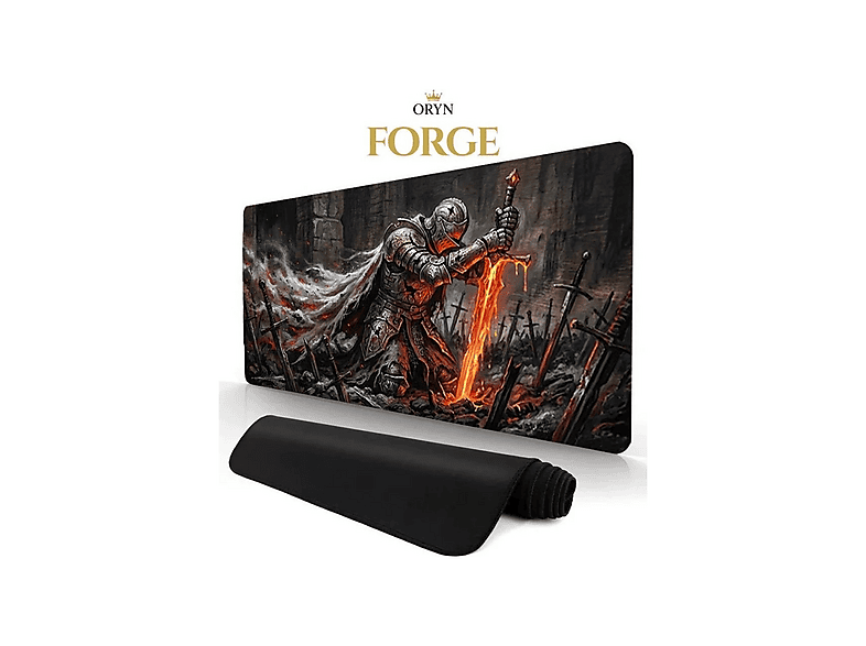 ORYN Echoes Of Legend / Forge Edition 70x30 cm - 3 mm Kalınlık Gaming Mousepad Çok Renkli