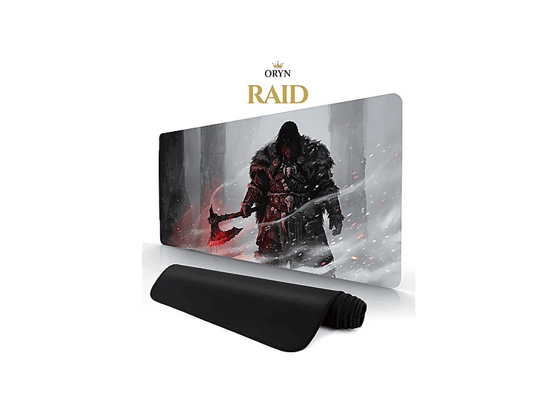 ORYN Echoes Of Legend / Raid Edition 90x40 cm - 3 mm Kalınlık Gaming Mousepad Çok Renkli