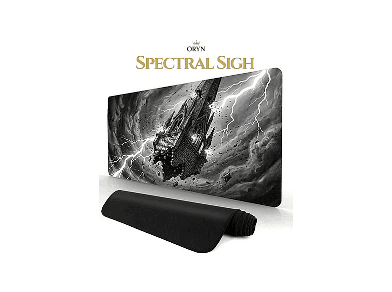ORYN 1192-ORYN	Mono Spectral Sigh Edition 70x30 cm 3 mm Kalınlık Gaming Mousepad Beyaz