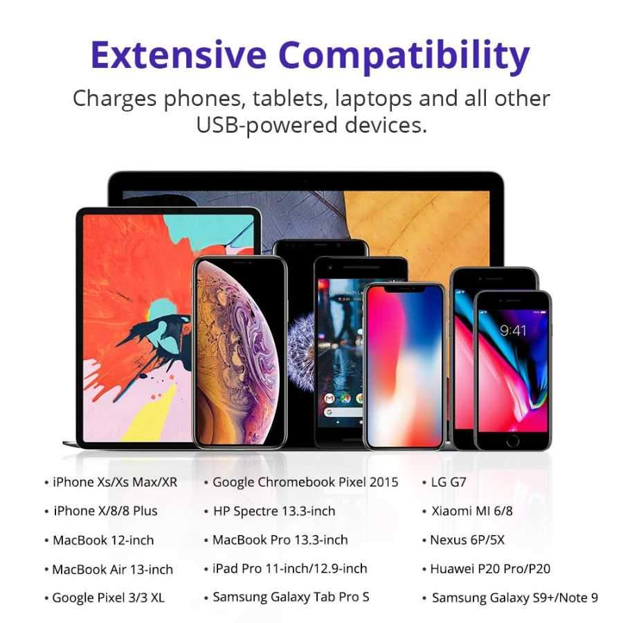 Yan yana dizilmiş birden fazla akıllı telefon, tablet ve dizüstü bilgisayar.