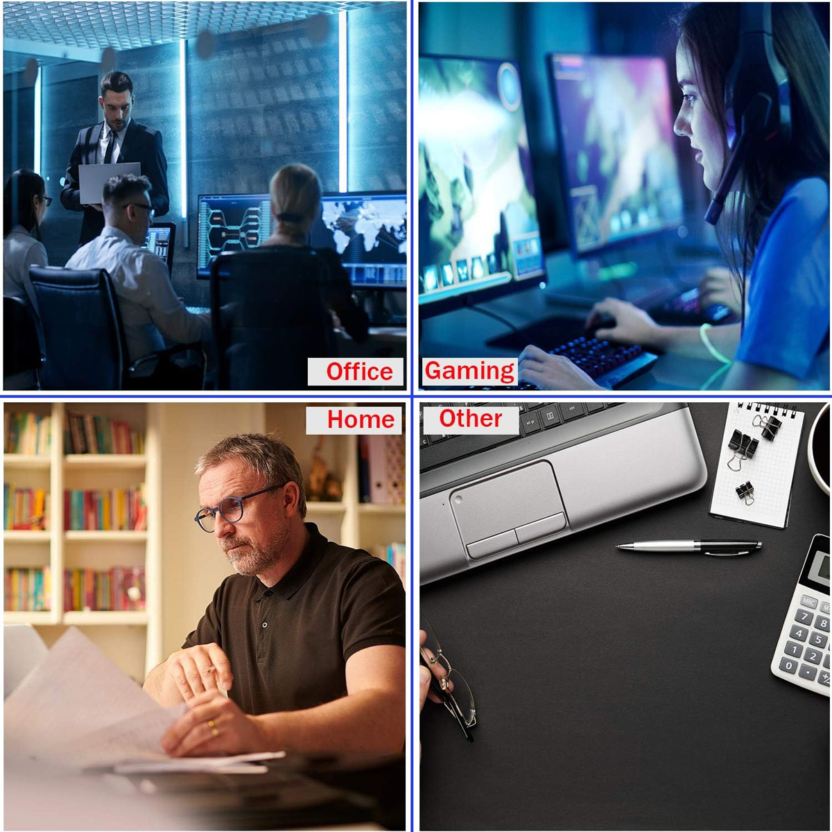 Büro, Gaming, Zuhause und Sonstiges Szenen mit Menschen und Objekten.