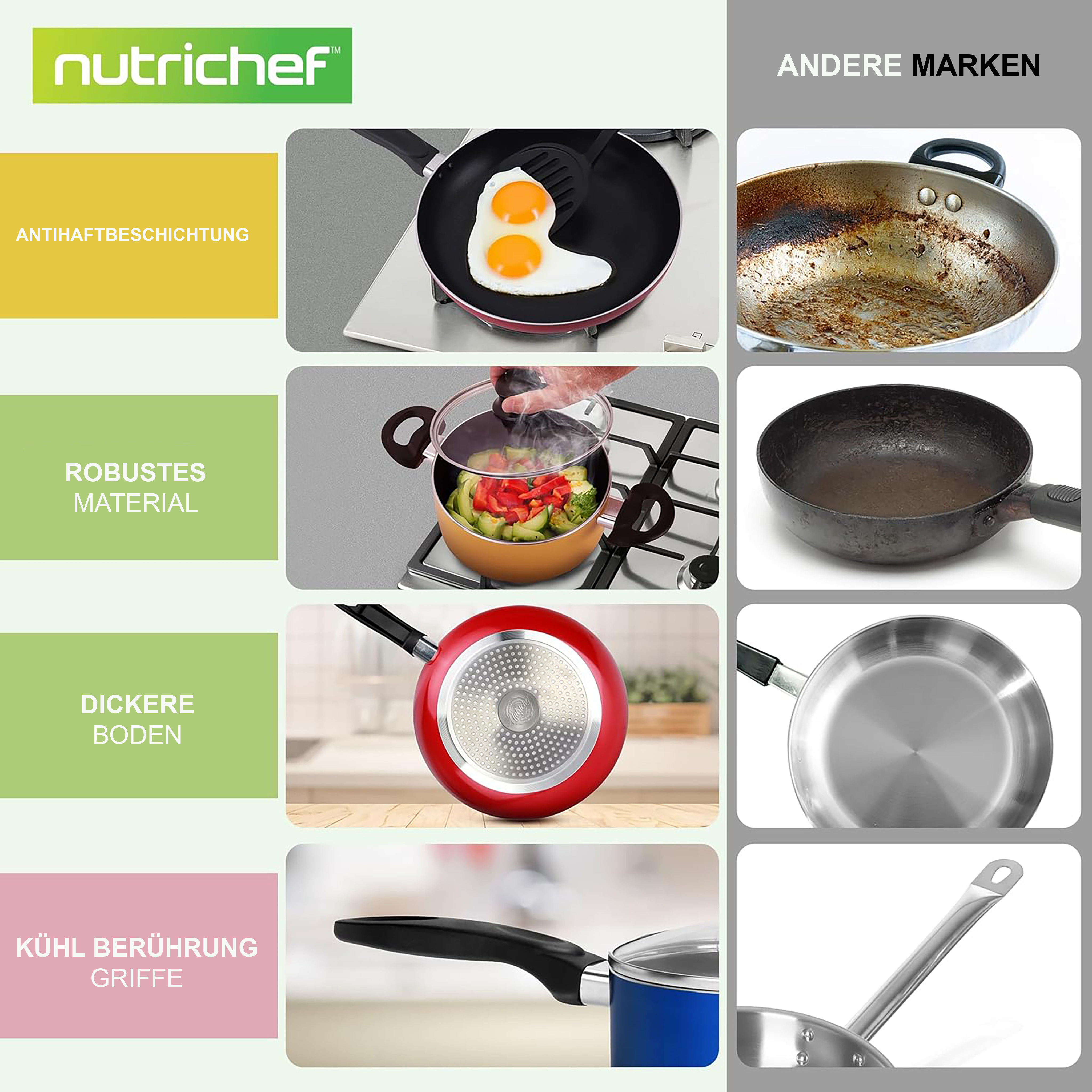 Zwei Spiegeleier in einer Pfanne mit einem Pfannenwender.