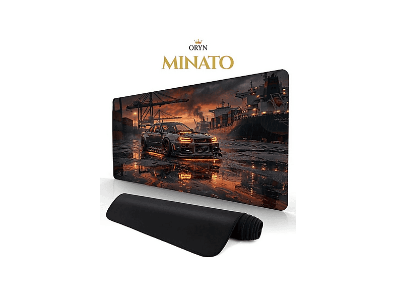 ORYN Touge / Minato Edition 70x30 cm -3 mm Kalınlık Gaming Mousepad Çok Renkli