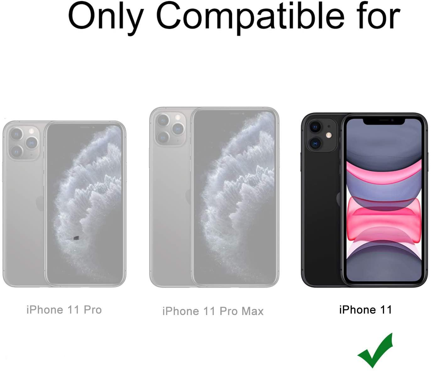 Es zeigt iPhones 11 Pro, 11 Pro Max und 11.
