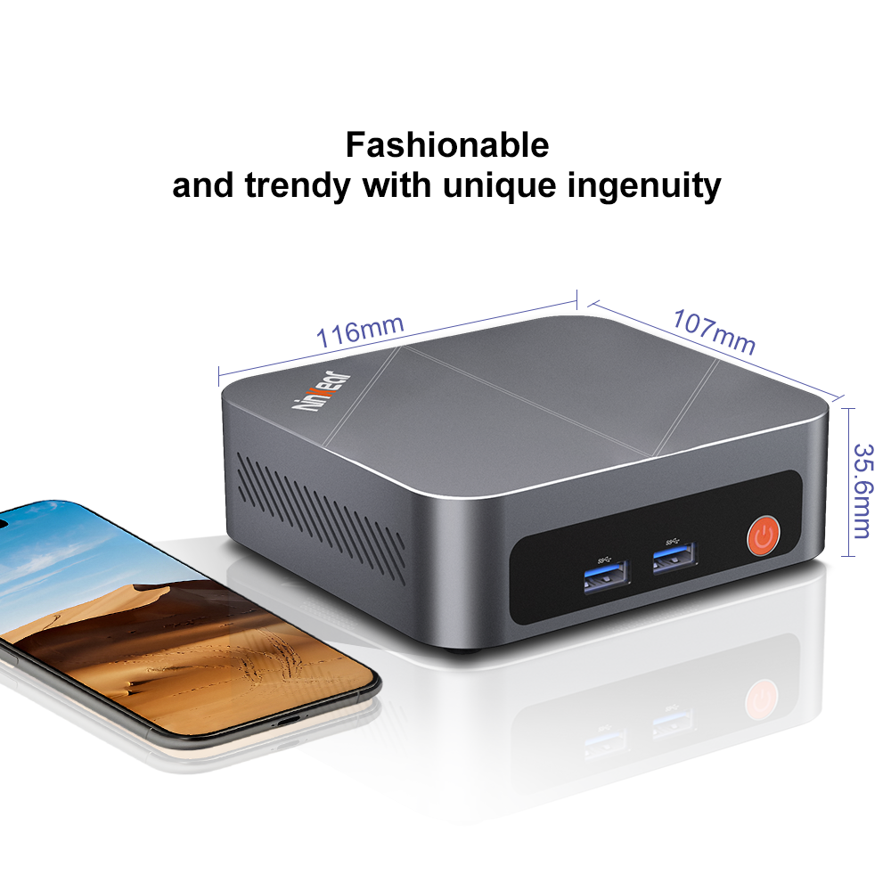 Mini PC | NINKEAR M7, Intel Core i7-1185G7, 16 GB RAM, 512 GB SSD