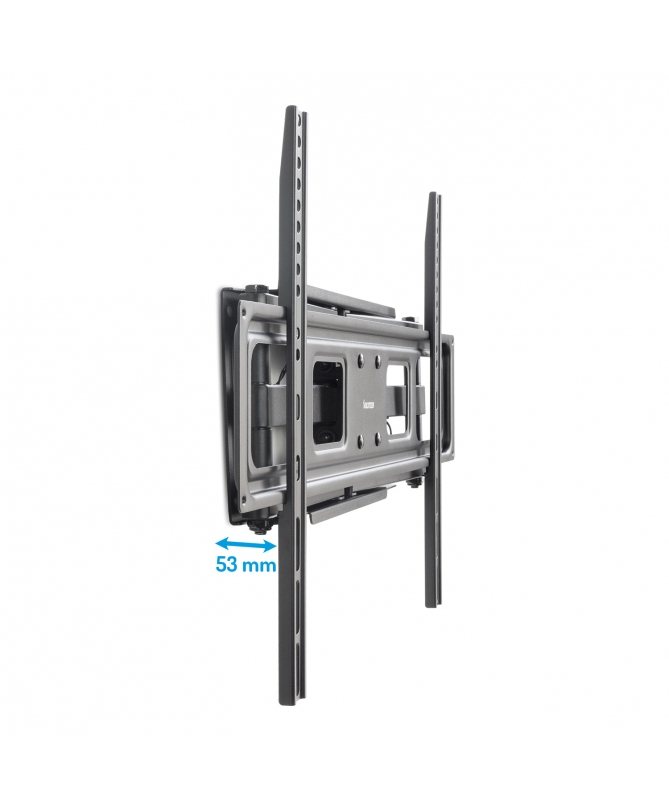 Supporto TV da parete girevole con braccio e indicatore 53 mm.