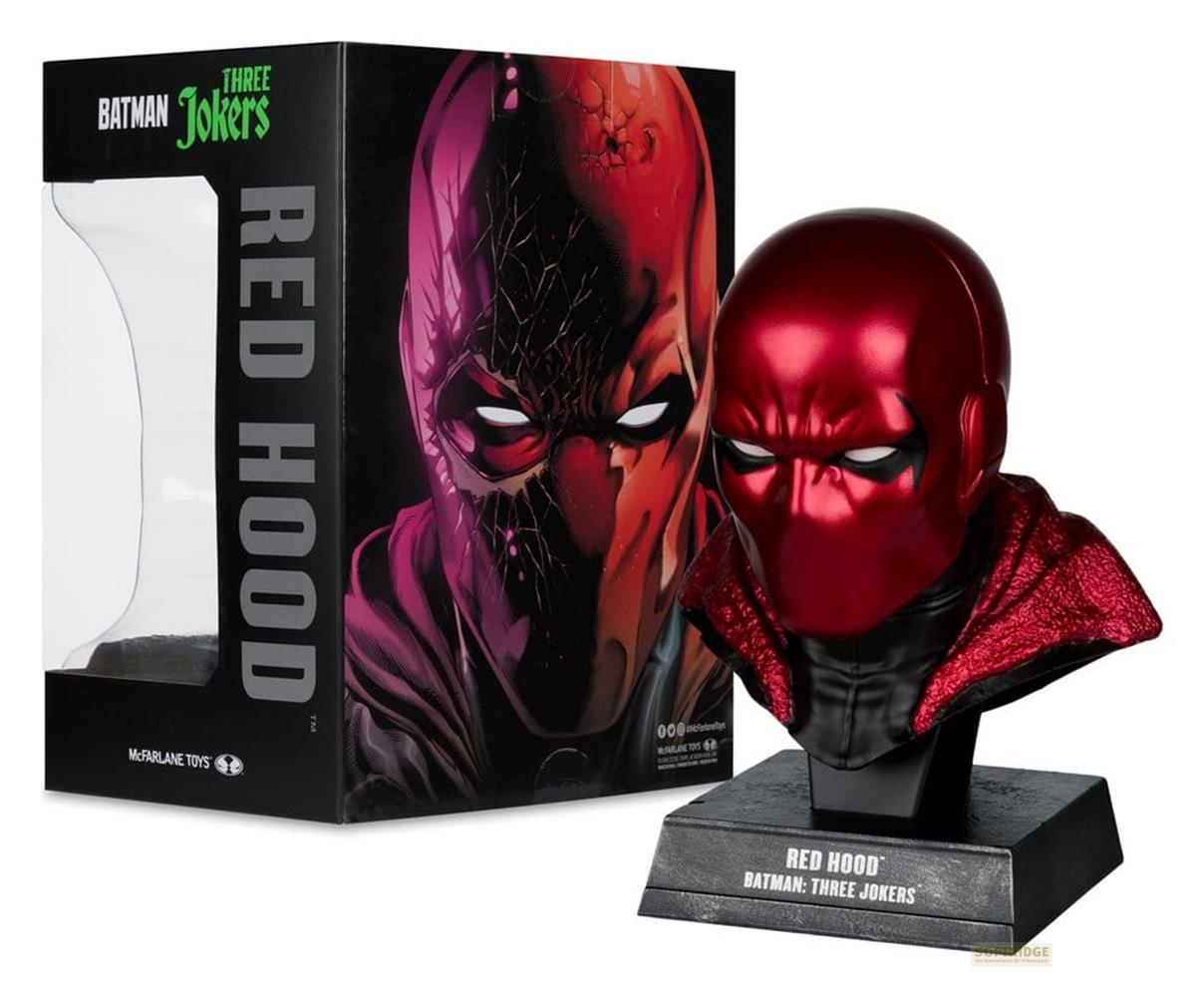 Red Hood-Figur mit Batman-Verpackung: Three Jokers.