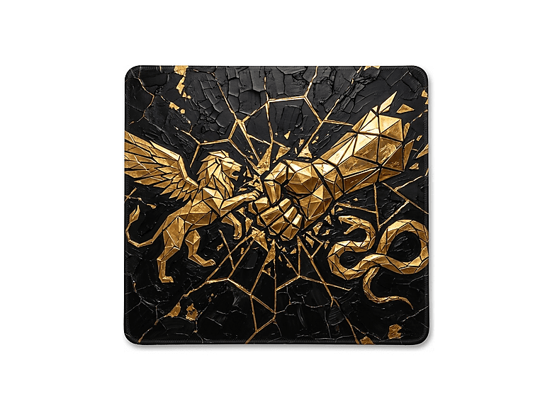 ORYN Saga / Ikarus Edition 50x50 cm 3 mm Kalınlık Gaming Mousepad Sarı