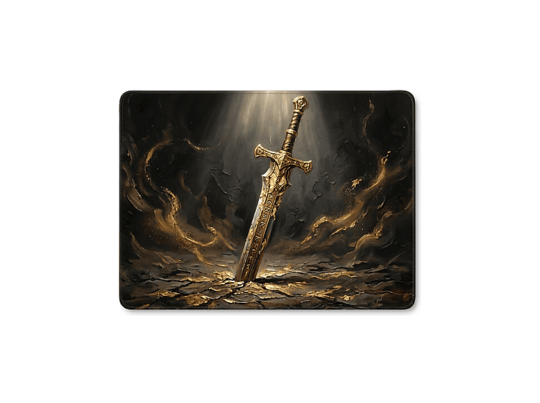 ORYN Saga / Durandal Edition 50x50 cm 3 mm Kalınlık Gaming Mousepad Sarı