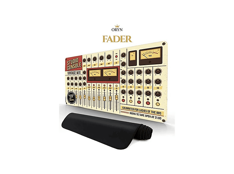 ORYN Rewind / Fader Edition 70x30 cm 3 mm Kalınlık Gaming Mousepad Çok Renkli