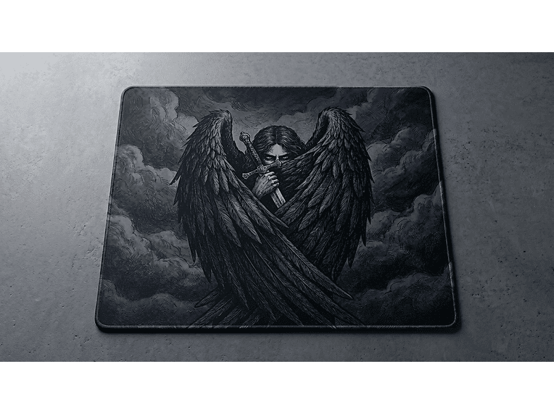 ORYN Divine / Shade Edition 50x50 cm 3 mm Kalınlık Gaming Mousepad Siyah