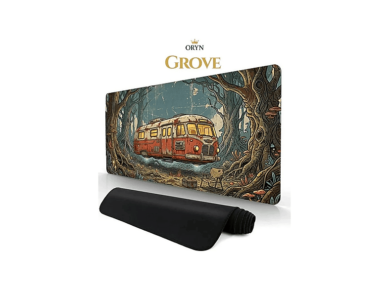 ORYN Roam / Grove Edition 90x40 cm 3 mm Kalınlık Gaming Mousepad Çok Renkli