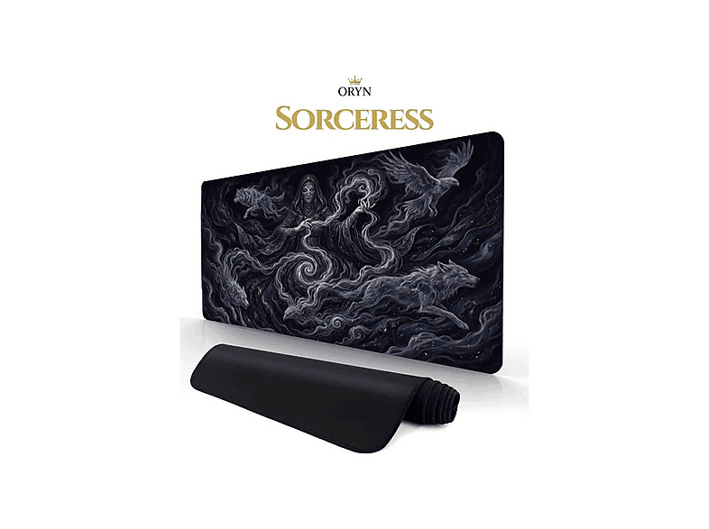 ORYN Vortex / Sorceress Edition 70x30 cm 3 mm Kalınlık Gaming Mousepad Çok Renkli