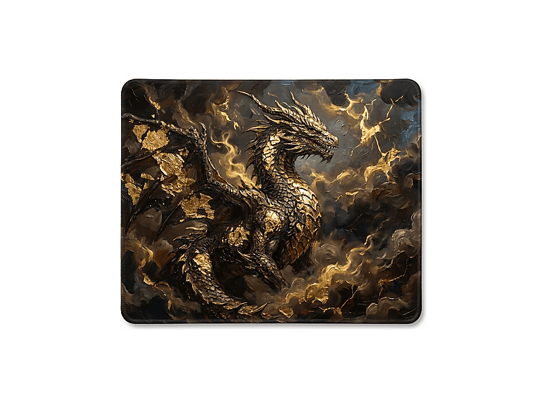 ORYN Saga / Ryujin Edition 50x50 3 mm Kalınlık Gaming Mousepad Sarı