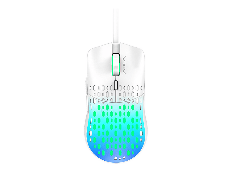 AULA S11 Pro 3600DPI RGB Optik Kablolu Gaming Mouse Mavi
