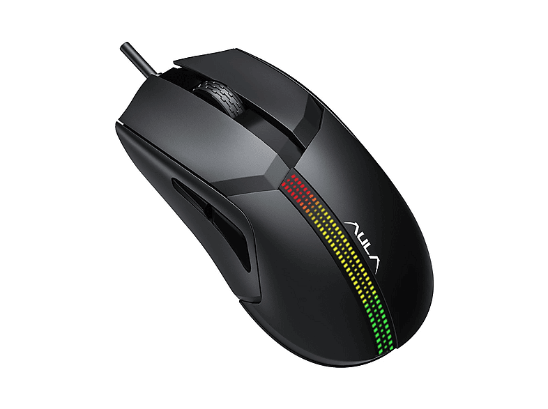 AULA F813Pro 12400DPI RGB Optik Optik Gaming Mouse Siyah