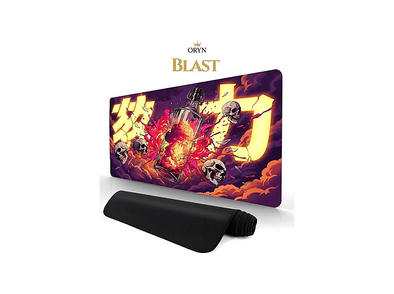 ORYN Vandal Blast Edition 70x30 cm 3 mm Kalınlık Gaming Mousepad Çok Renkli