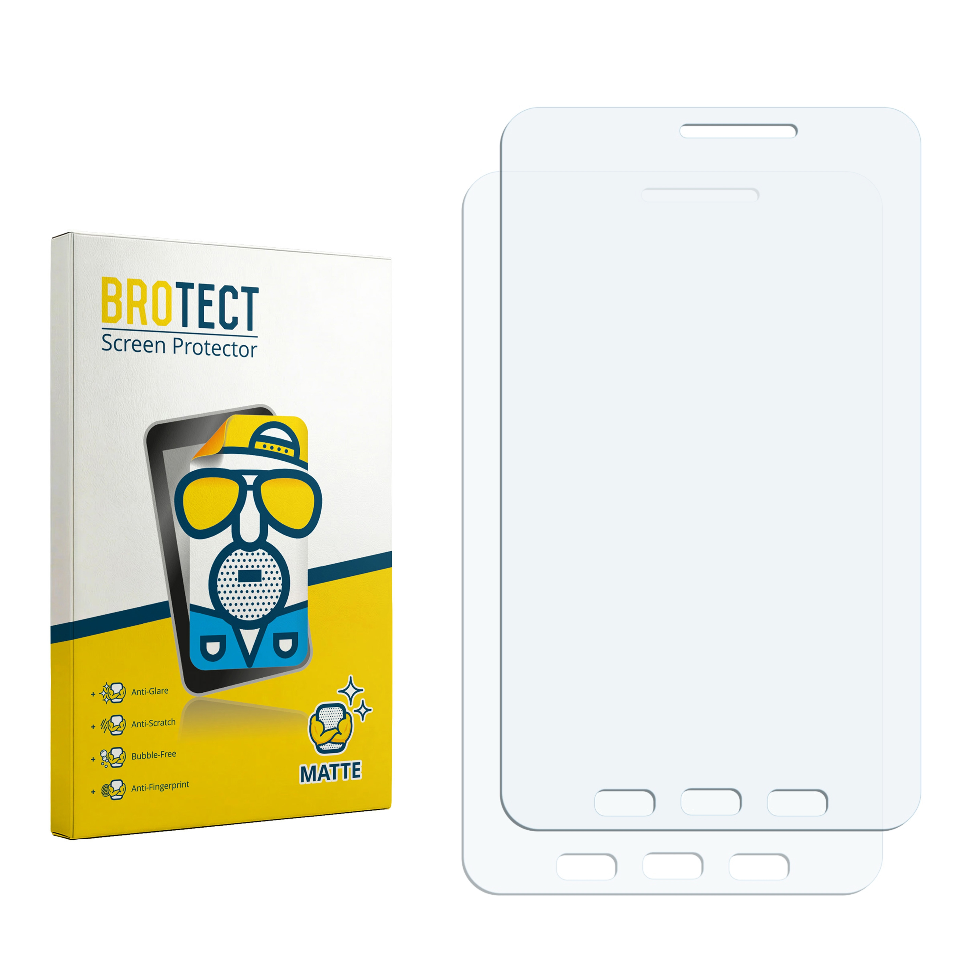 BROTECT Displayschutzfolie, Matte, mit Beschreibungen wie Anti-Glare.