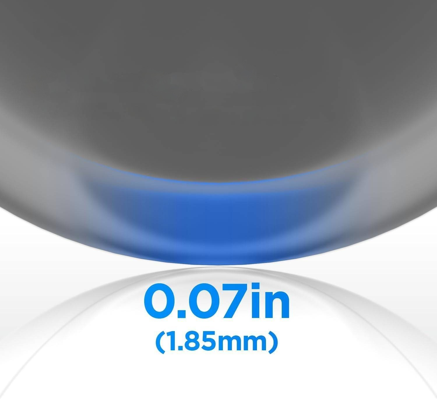 Obrazek przedstawia 0,07 cala (1,85 mm) z niebieskimi akcentami.