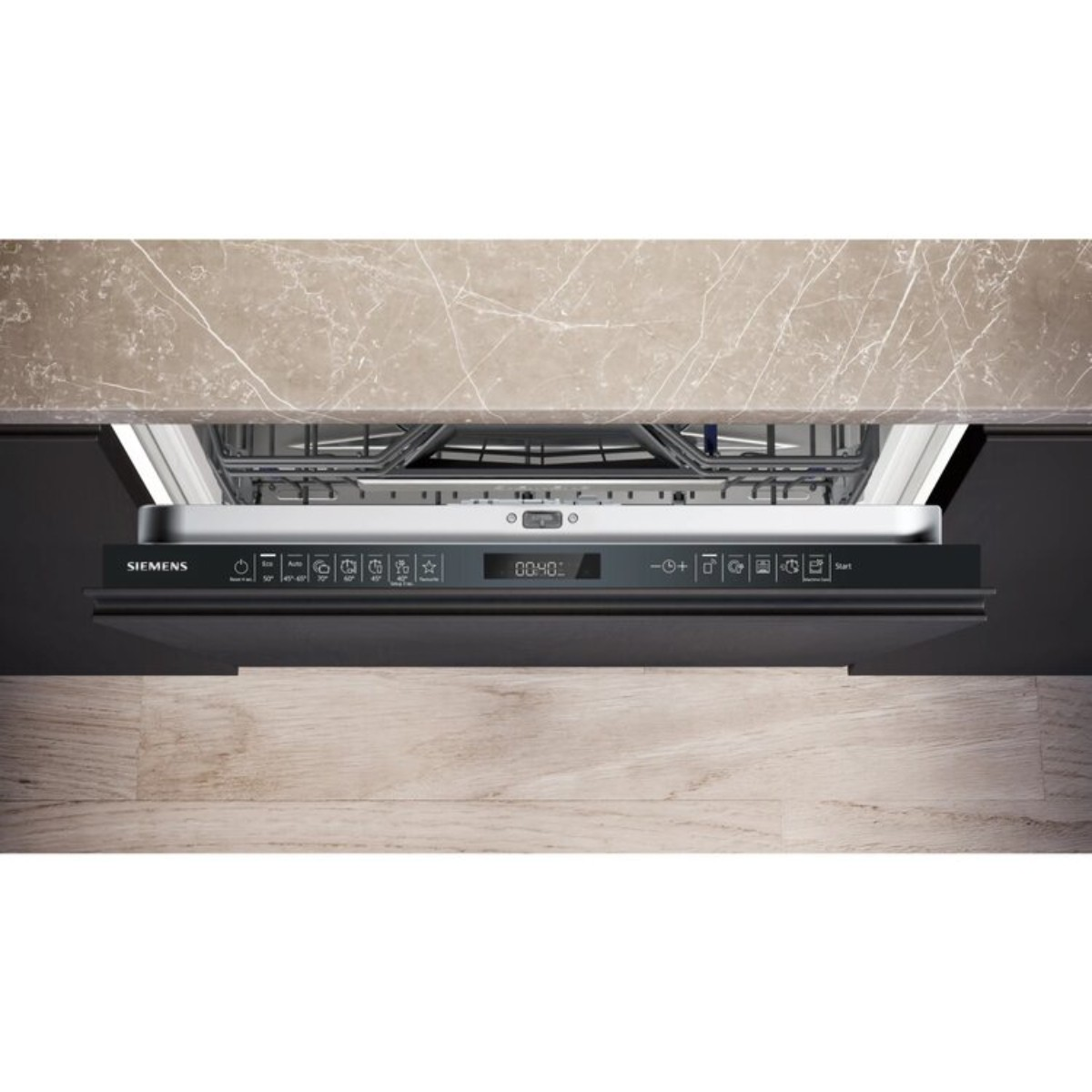 SIEMENS Lavastoviglie da incasso  iQ500 SN75ZX17CE lavastoviglie (completamente integrabile, 66 mm larghezza, B)