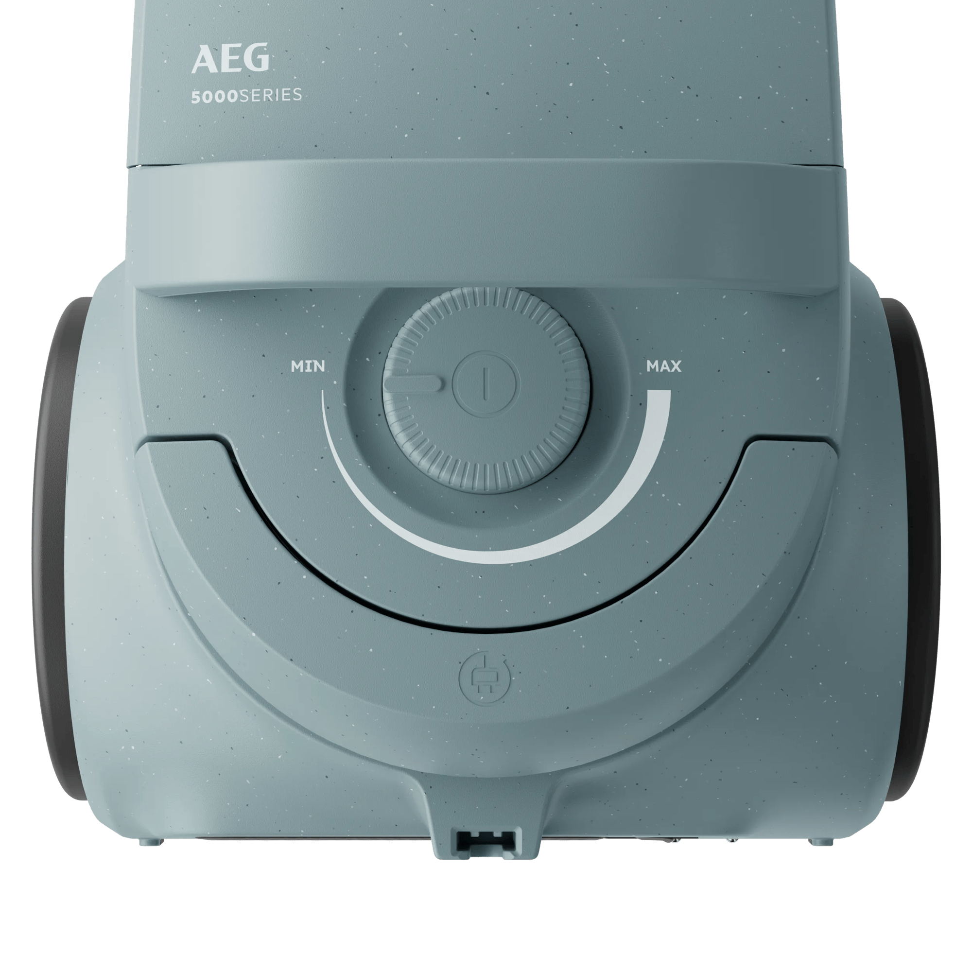 Aspiradora AEG Serie 5000 azul con dial e indicador Min/Max.