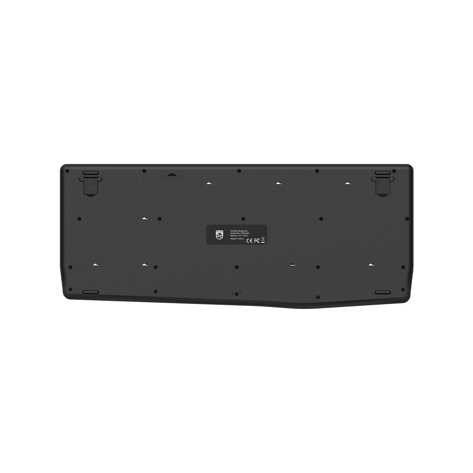 PHILIPS SPK6348B 2.4G Türkçe Q Kablosuz Klavye Siyah