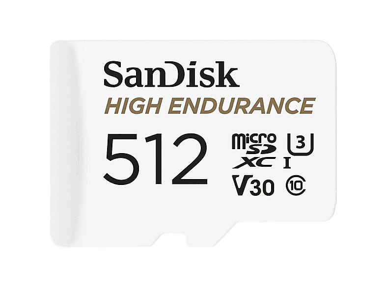 SANDISK High Endurance 100MB/S SDSQQNR-512G-GN6IA microSD 512 GB Hafıza Kartı