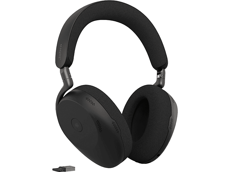 JABRA Evolve3 85 Duo USB-A Kablolu ve Kablosuz Kulak Üstü Kulaklık Siyah