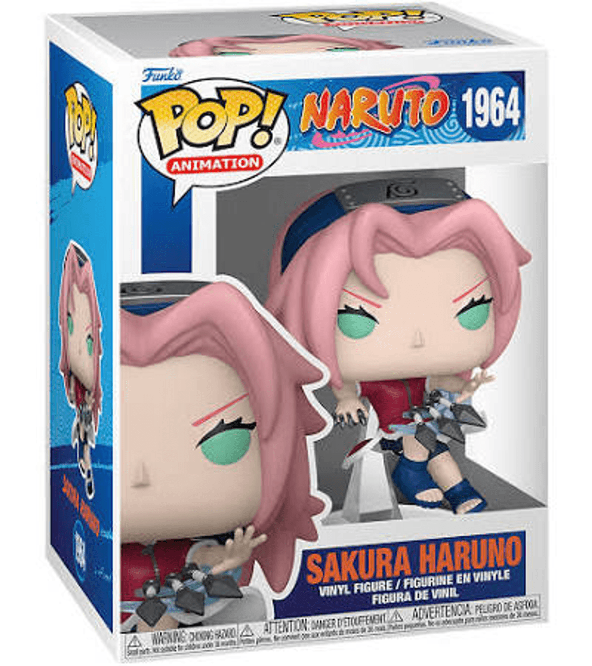 Figura de vinilo Funko Pop! Naruto Sakura Haruno en caja.