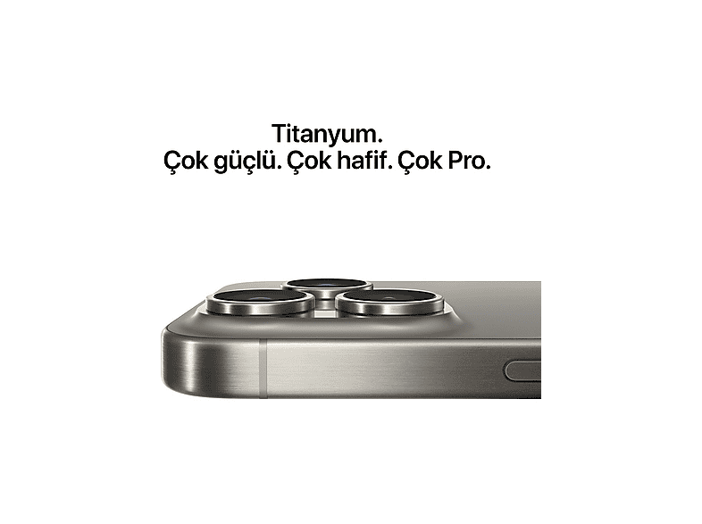 APPLE iPhone 15 Pro 8 GB 256 GB Akıllı Telefon Natürel Titanyum