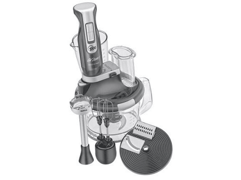 ARZUM AR1004 Soprano Max Multi 1000 W Blender Seti Siyah