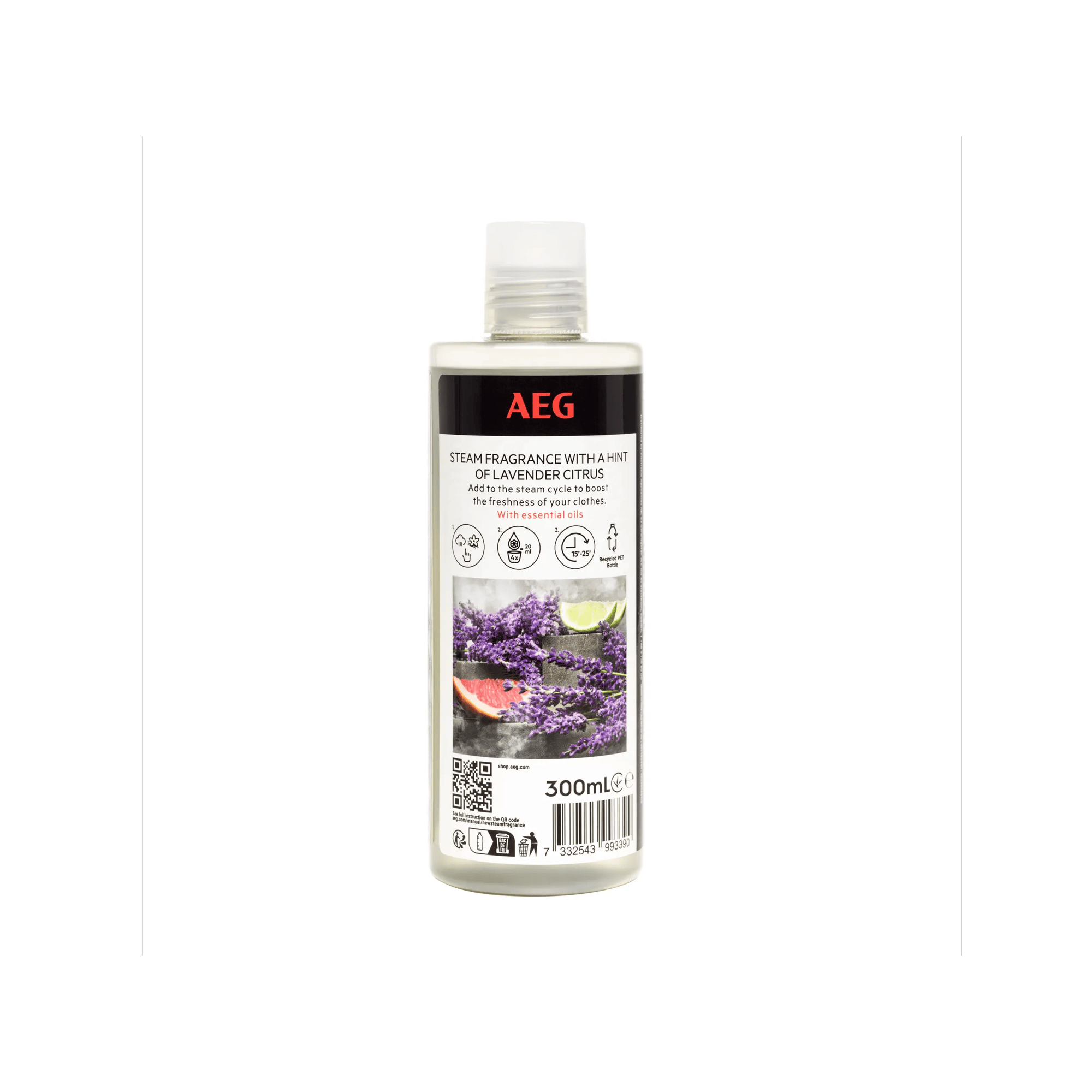 Flacone Fragranza Vapore AEG Lavanda Agrumi, 300ml.