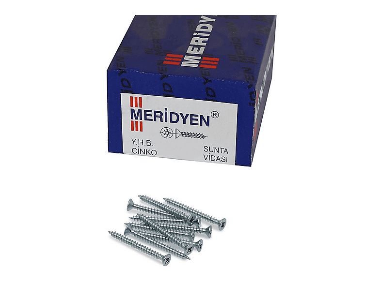 MERIDYEN 4.0x35 mm 500 Adet Sunta Vidası
