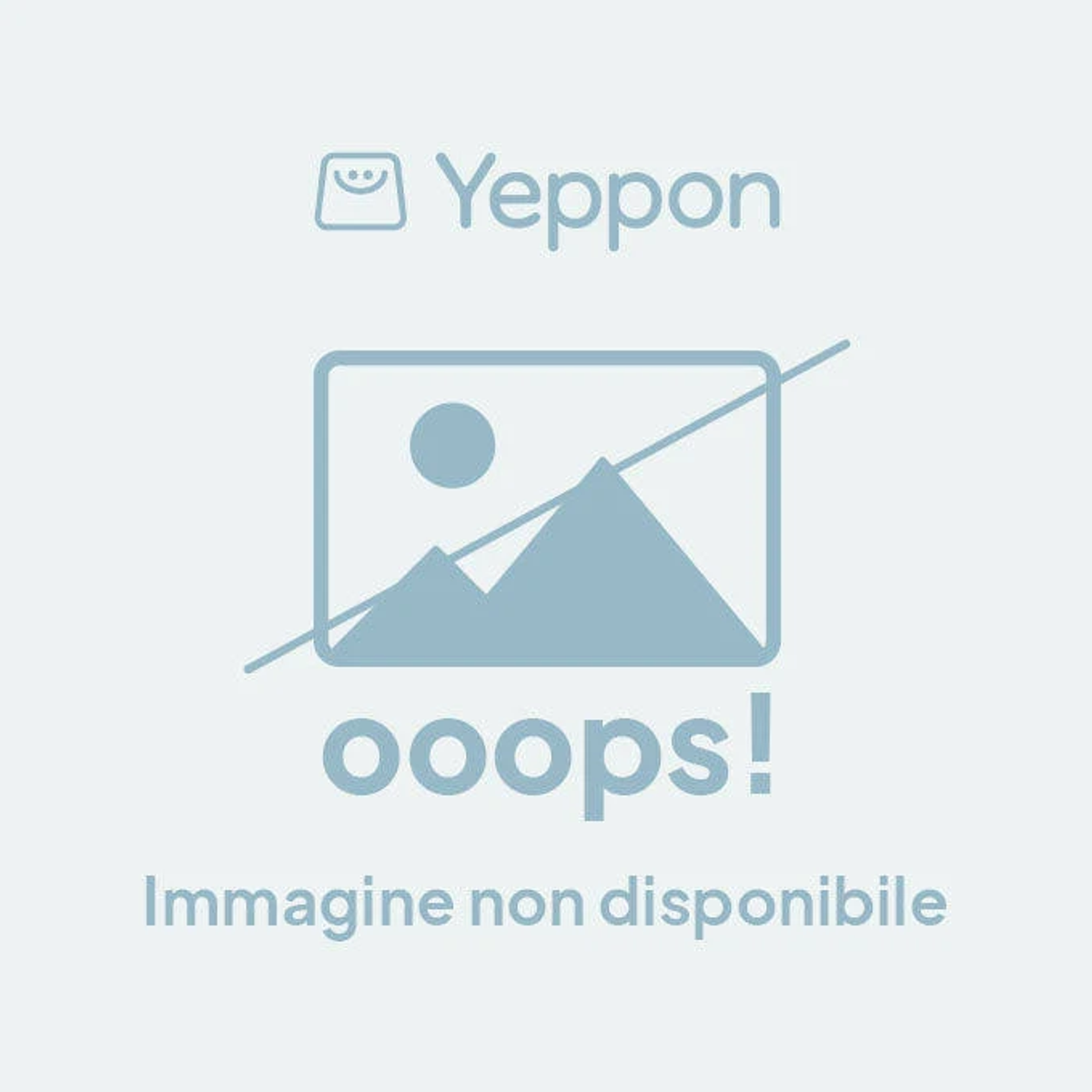 Imagen de un gráfico marcador de posición del logo 'Yeppon' con 'oops!' y 'Imagen no disponible'.